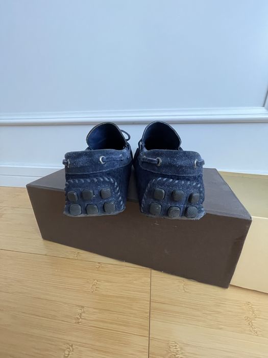 Мокасины LV 45 синие