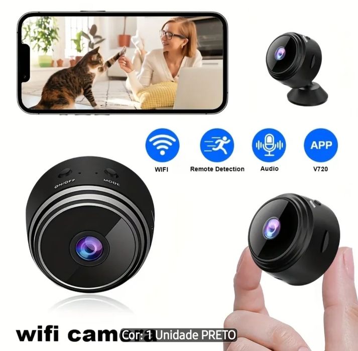 Mini camera de segurança e vigilância