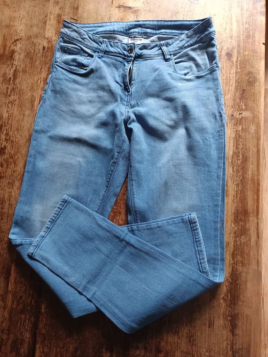 Spodnie damskie jeansy Xl