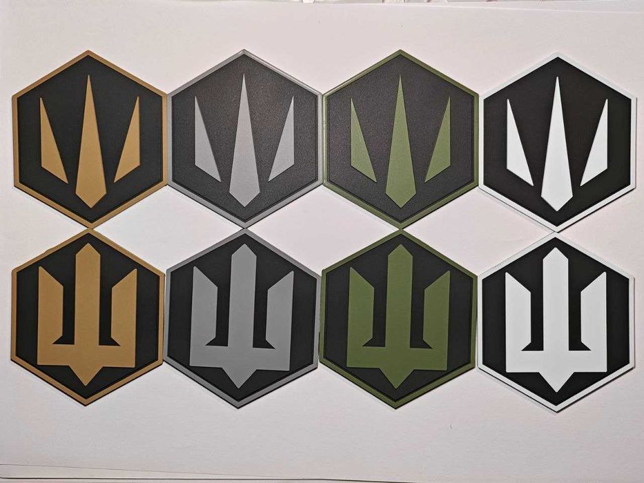 патчі СБС пвх, шеврон Сили Безпілотних Систем на липучці