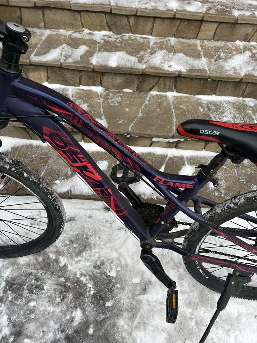 Велосипед  oskar 24 flame(24-121-gr)