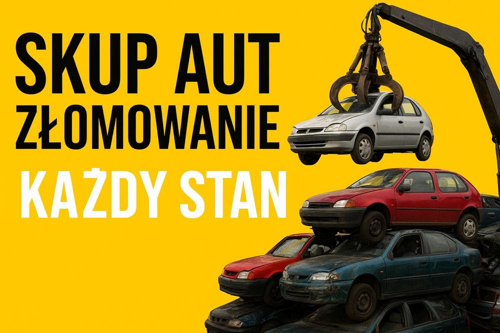 Skup aut w każdym stanie – gotówka od ręki + złomowanie