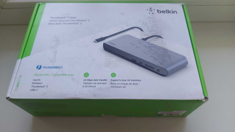 Док-станція для ноутбука (MacOS&Windows) BELKIN Thunderbolt 3 Dock Pro