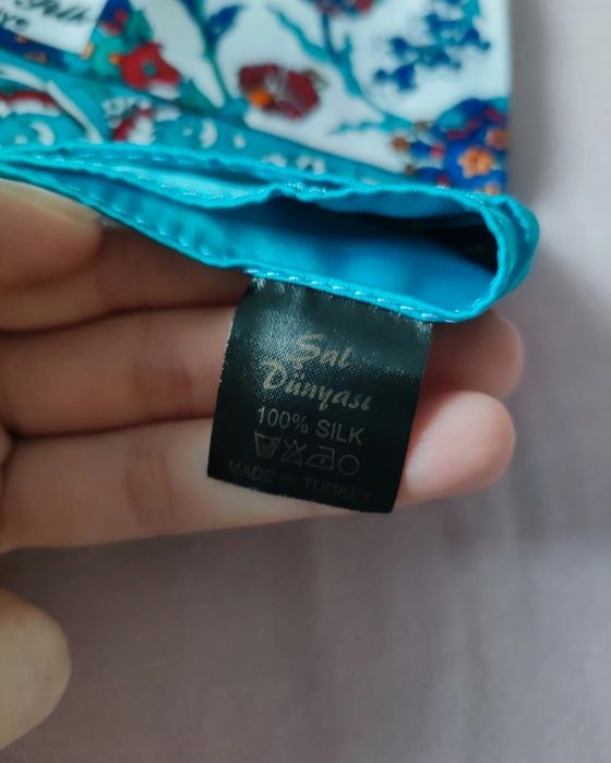 Jedwabna apaszka turecka