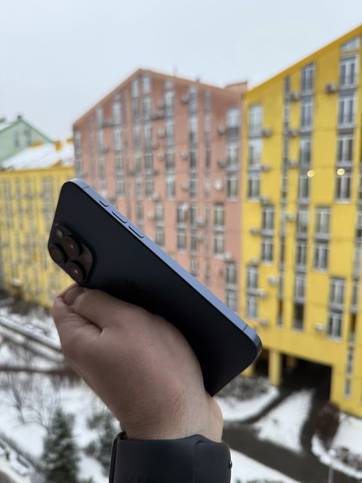 94% Аккум Идеал iPhone 15 Pro Max 256Gb Blue Titanium Neverlock Айфон
