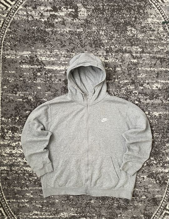 Зіп Худі Nike NSW сірого кольору Л-Хл розмір