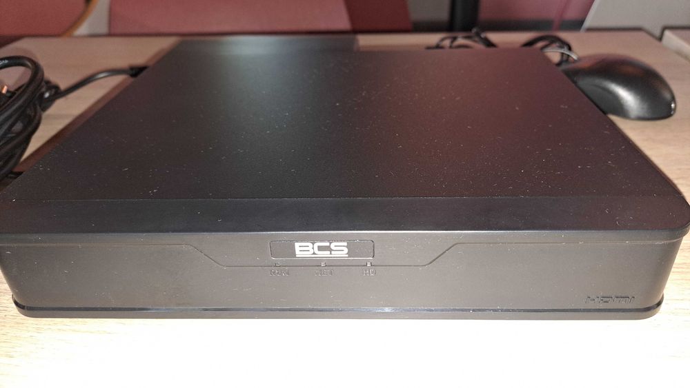 Rejestrator CCTV BCS-P-NVR0801-4K-8P (8PoE)-II + Dysk Twardy 4 TB