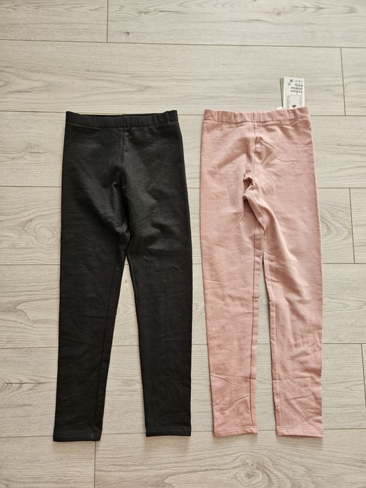NOWE z H&M ocieplane legginsy r.134-140 dla dziewczynki