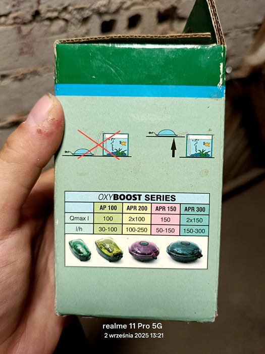 Napowietracz do akwarium