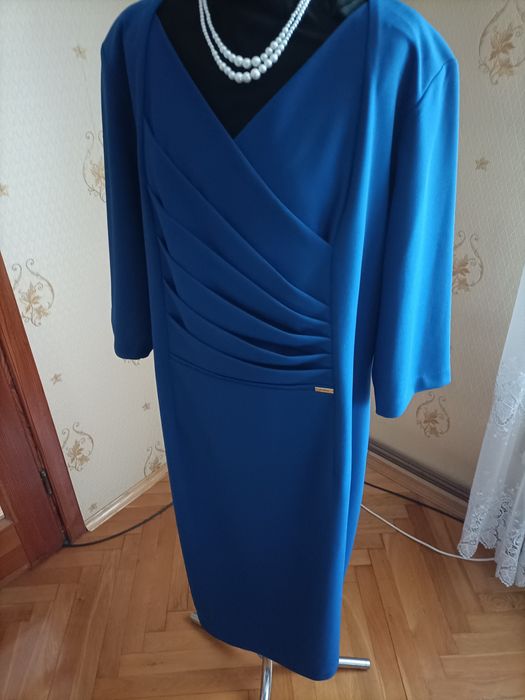 Sukienka Duży Rozmiar 52