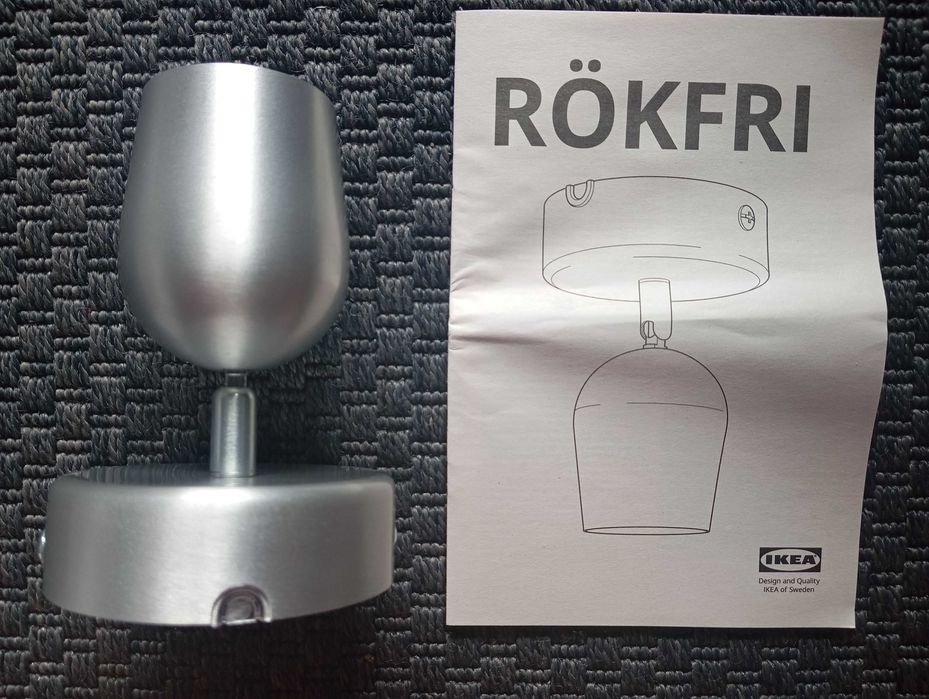 IKEA :: Candeeiro de tecto - Rökfri | NOVO