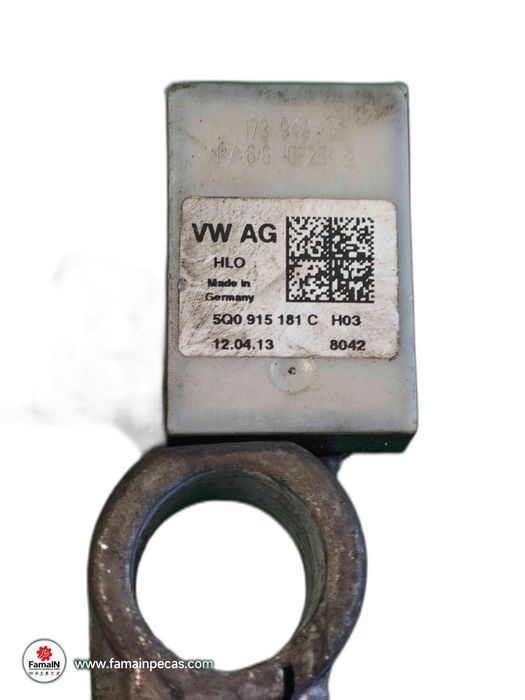 Bornes Bateria Negativo VW GOLF VII 1.6 TDI (77 kW / 105 cv) [08.2012 - 03.2017]