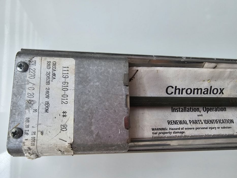 Grzalka chromalox 2083
