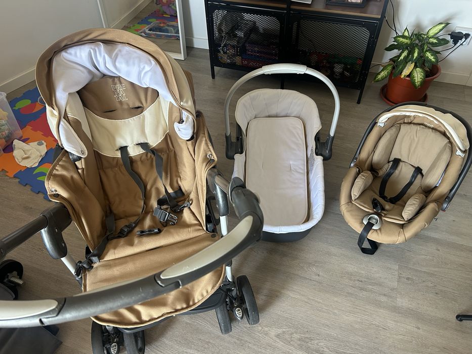 Carrinho de bebe -trio