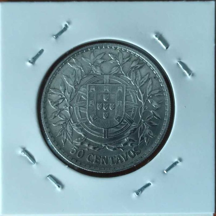 Moeda 50 centavos *1916* PRATA - Portugal
