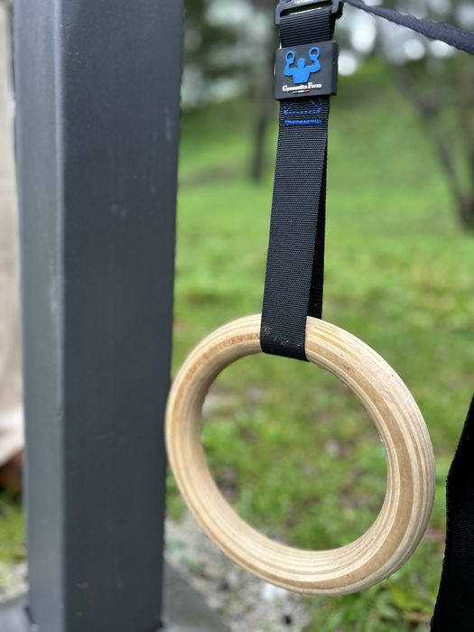 Argolas profissionais + cinto forza system (retira peso)