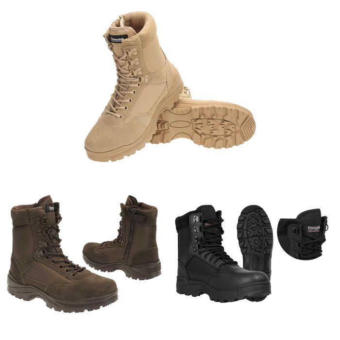 Зима Берці тактичні Mil-Tec Tactical Boots with YKK Zipper Thinsulate