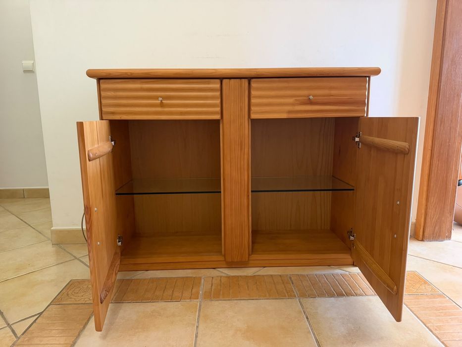 Conjunto moveis de sala e hall de entrada