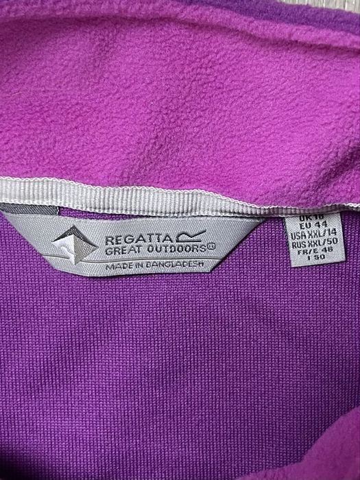 Regatta Great Outdoors кофта толстовка 44 2XL размер женская флисовая