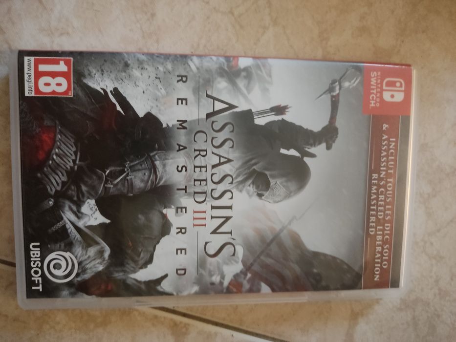 Jogo Assassin's Creed III Remastered para Nintendo Switch.