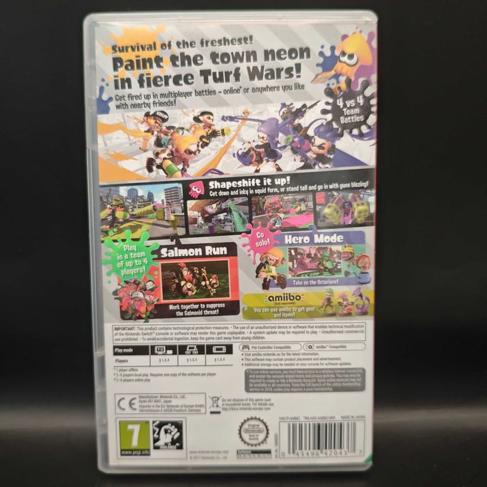 Splatoon 2 Nintendo Switch