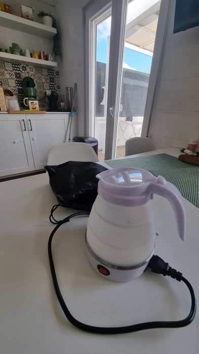 Fervedor de água dobrável de cilicone