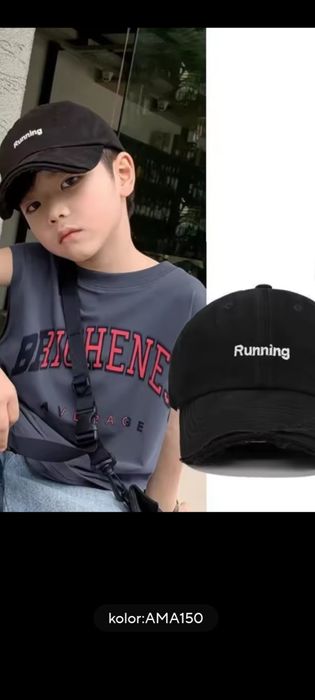 Hit czapka z daszkiem dziecko dżokejka unisex