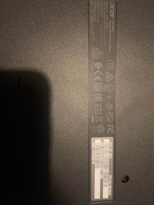 Computador acer aspire3