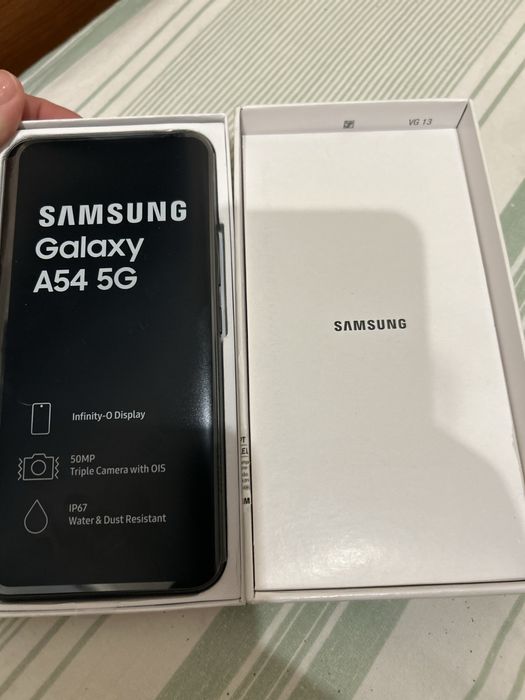 Смартфон Samsung A54 8/256GB Graphite 2 SIM 5G 6.4 120 Гц NFC 5000 мАч