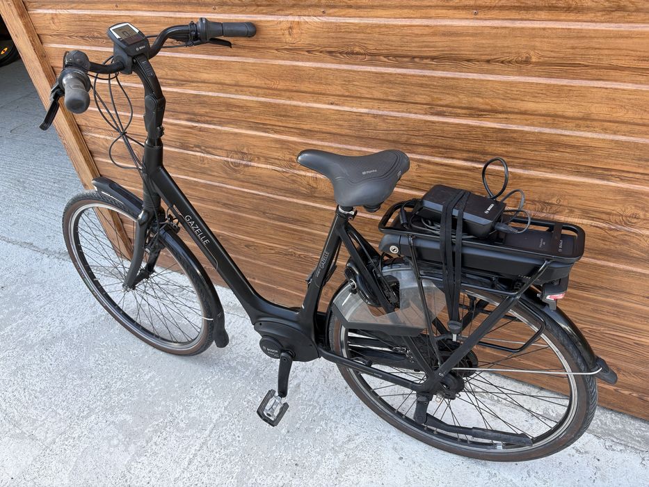 Rower Elektryczny Gazelle Orange C8 Comfort Bosch 400Wh kluczyki ładowarka