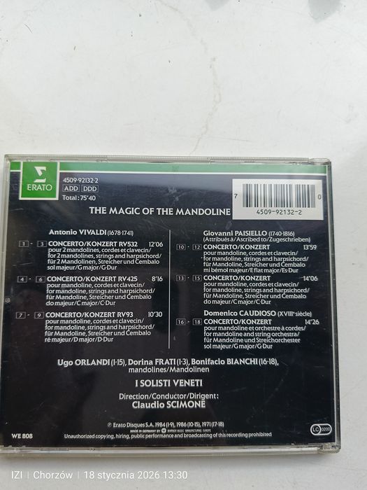 Płyta CD  The Mandoline