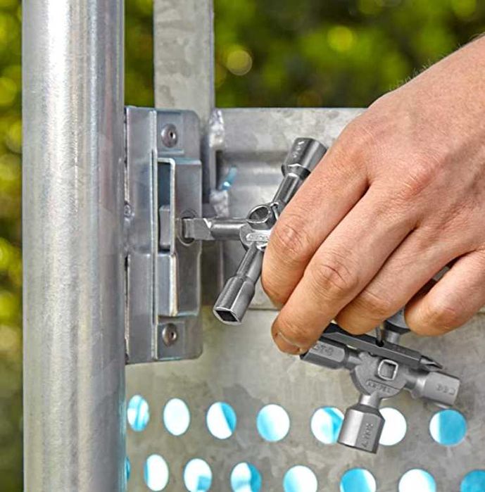 Wielofunkcyjny klucz do szafek grzewczych elektrycznych 10w1