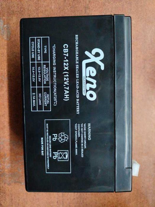 Аккумулятор 12В 7А распродажа для UPS, бесперебойника
