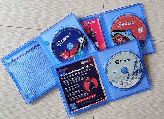 Jogos Fifa 19, 20 e 22 (PS4/5)