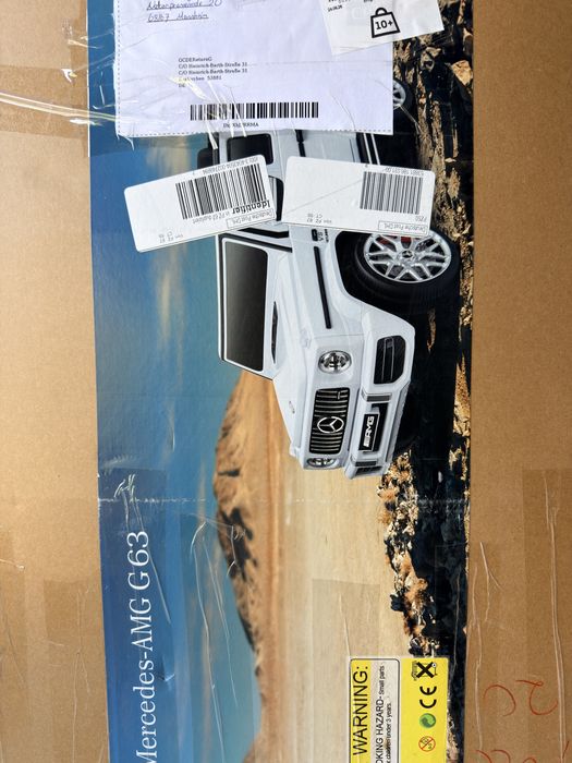 mercedes g63 amg na akumulator dla dzieci autko samochód