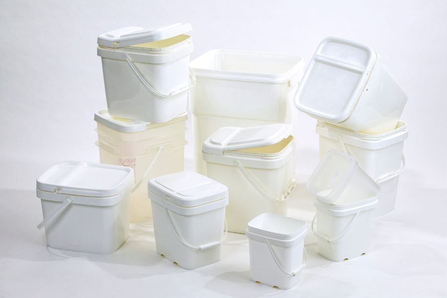 Тара пластикова харчова (лотки, судки, ємності, відра) від 20мл до 33л