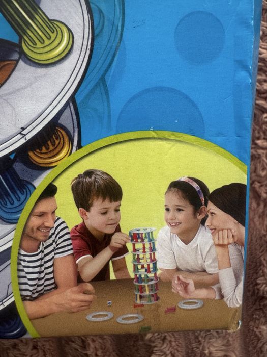 Гра дитяча настільна падаюча вежа дженга