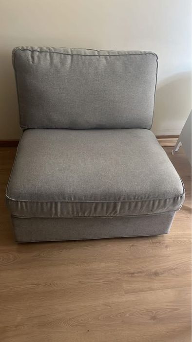 Poltrona Sofá-Cama Cinzenta IKEA