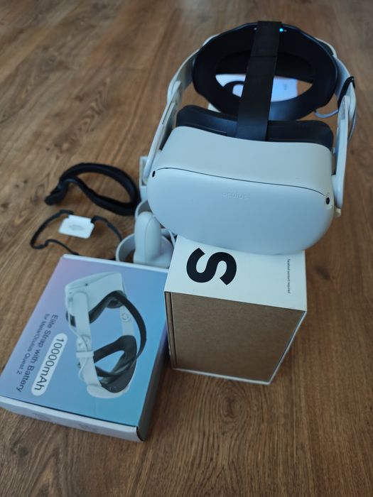 VR Meta Oculus Quest 2 128gb, с дополнительным аккумулятором