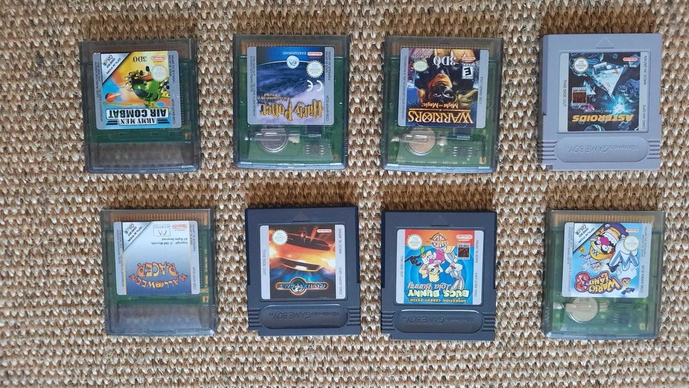 Colecção / Bundle de 7 Jogos Gameboy e Gameboy Colour - Mint originais