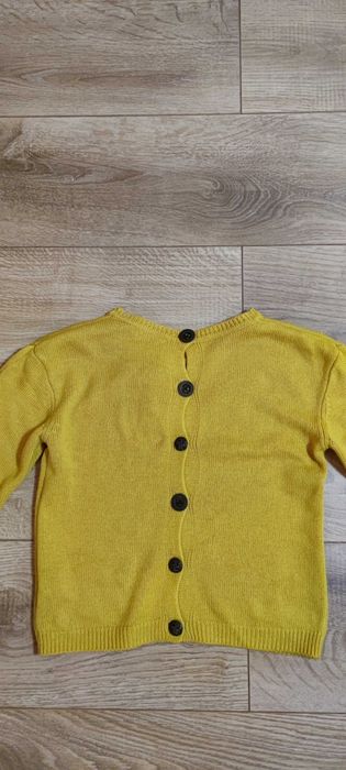 Jak nowy 128 Jean Bourget elegancki sweter sweterek dla dziewczynki
