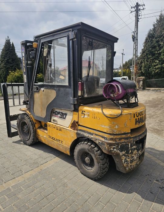 Wózek widłowy EAGLE HALLA Nissan HDF30 3300mm 3t LPG 3 sekcje Transport