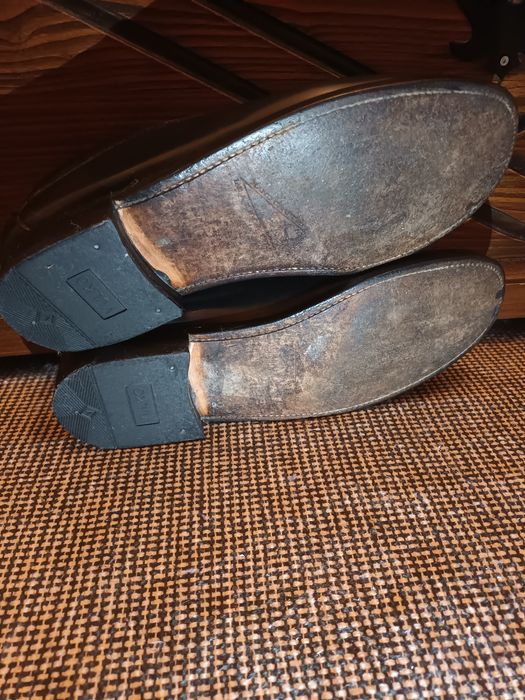 Sapatos mocassim mackjames em pele genuína