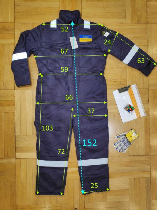 НОВИЙ‼️Зимовий вогнетривкий комбінезон Daletec СТО, Зварювання, Нафта