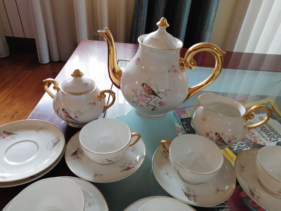 Serviço de Chá Vista Alegre impecável