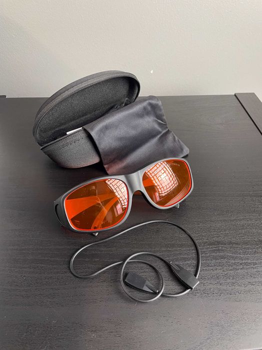 Óculos de Proteção para Laser (UV, Azul, Verde) – Certificação CE