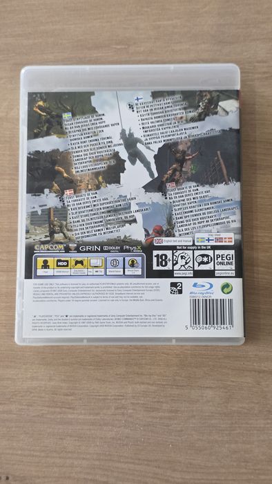 Bionic Commando Capcom ps3  gra na konsole playstation play station 3 idealna na prezent dvd blu-ray płyta comando