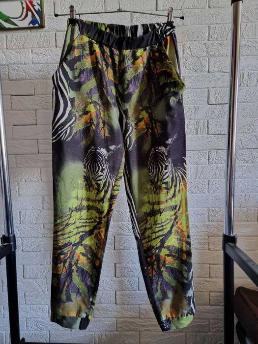 Літні штани із тваринним принтом