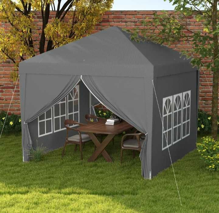 Tendas pop up dobráveis 3x3 com ou sem laterais.  +Tamanhos. Feiras.