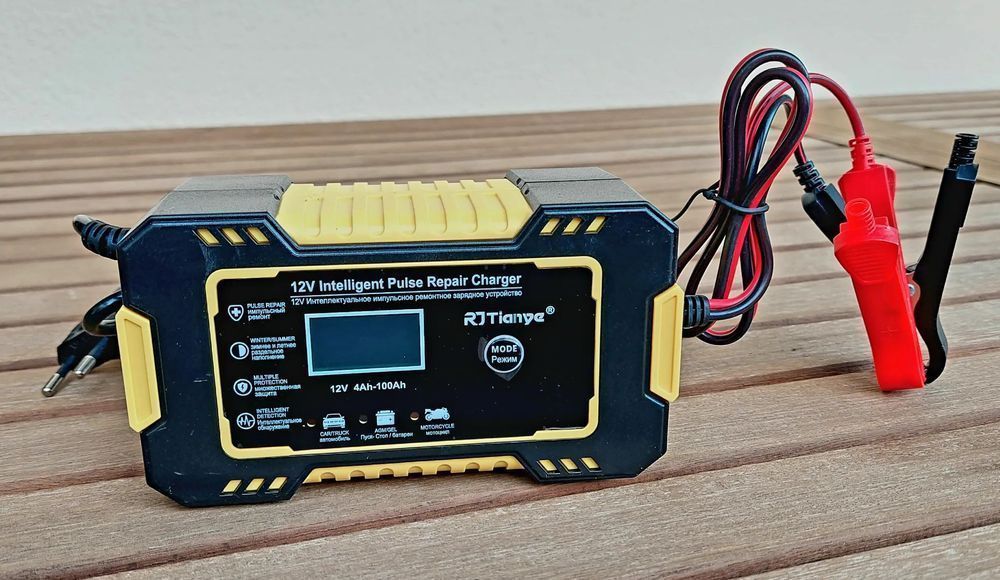 Carregador estabilizador baterias inteligente 12v - 6A